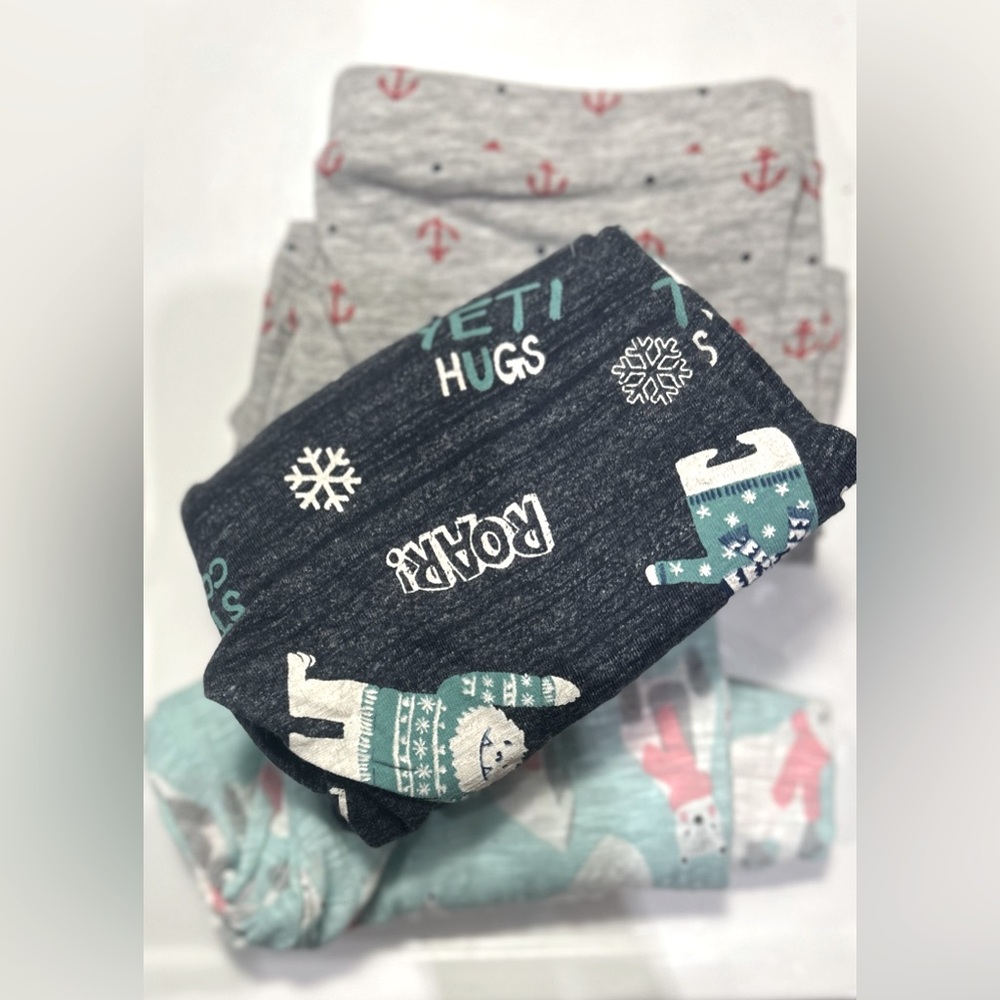 💫NWT AZUR Toddler’s cute Bundle of 3x Leggings Lot | Size 3-6